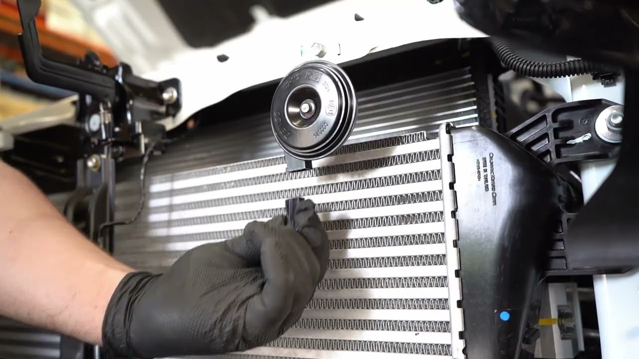 HDi Isuzu MU-X D-MAX Pro intercooler kit installation