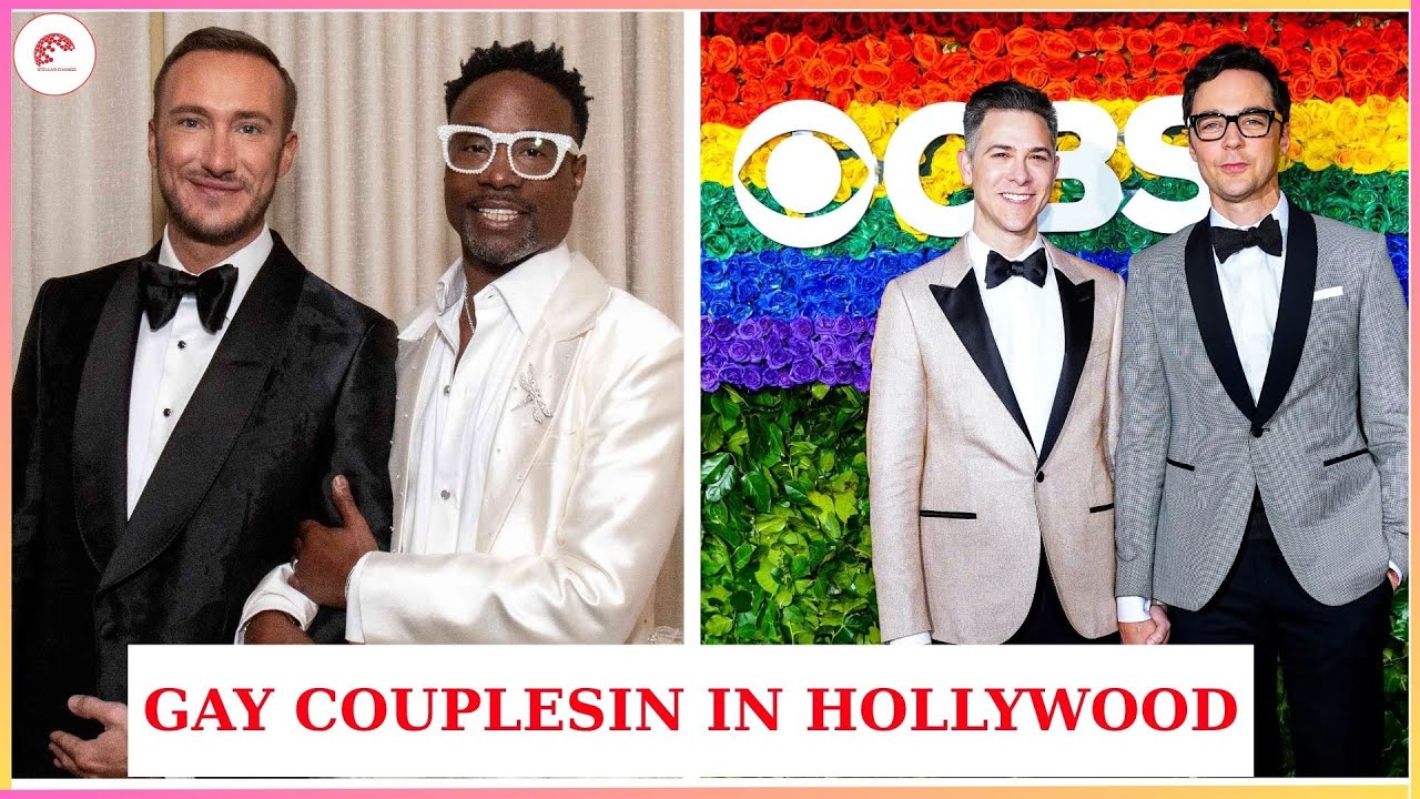 32 Gay Celebrity Couples in Hollywood | Then and Now 2025
