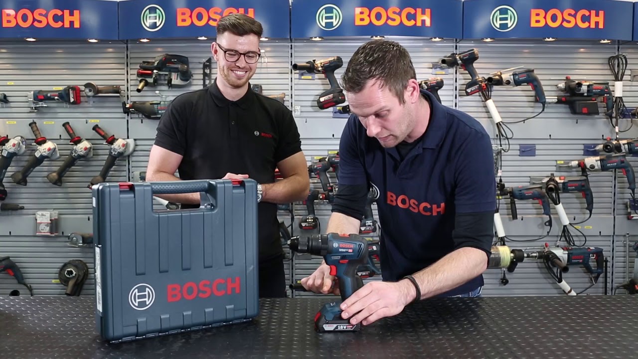 Bosch GSB 18 V-50 18v 2.0ah Li-Ion Coolpack Brushless Cordless Combi Drill | Screwfix