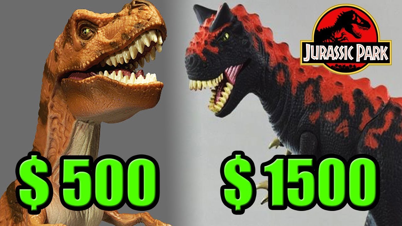 LOS JUGUETES MÁS CAROS DE JURASSIC PARK