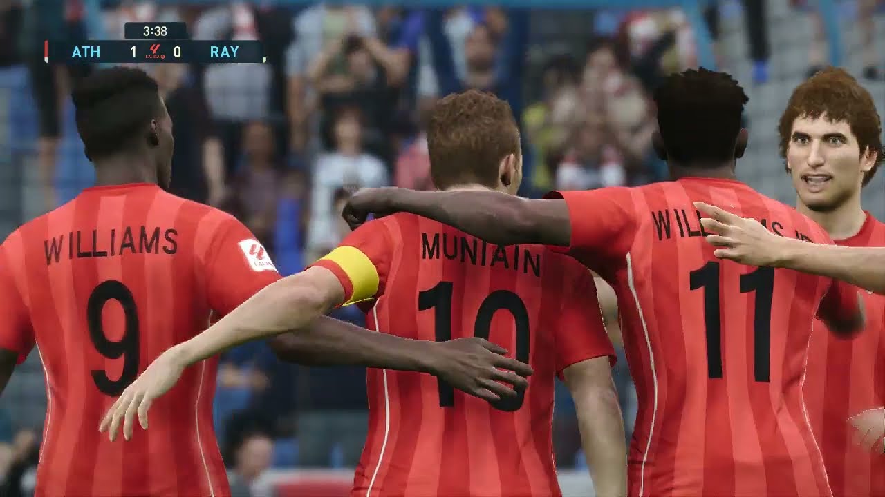 Athletic Club - Rayo Vallecano GAMEPLAY PES 2021