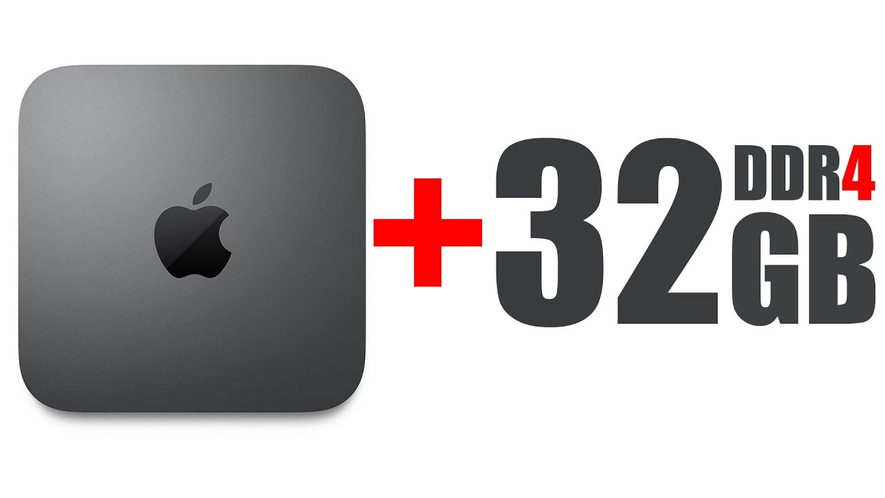 Устанавливаем ОЗУ в Mac mini 2018 года DDR4