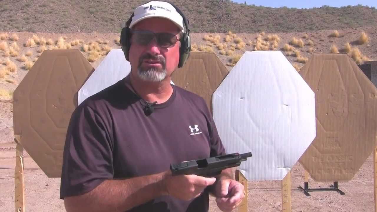 Rob Leatham shooting the NEW Springfield Armory XDM 5.25 9mm Competition Series Pistol