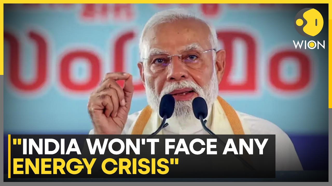 PM Modi: Doing Everything to Safeguard Energy Security | WION NEWS