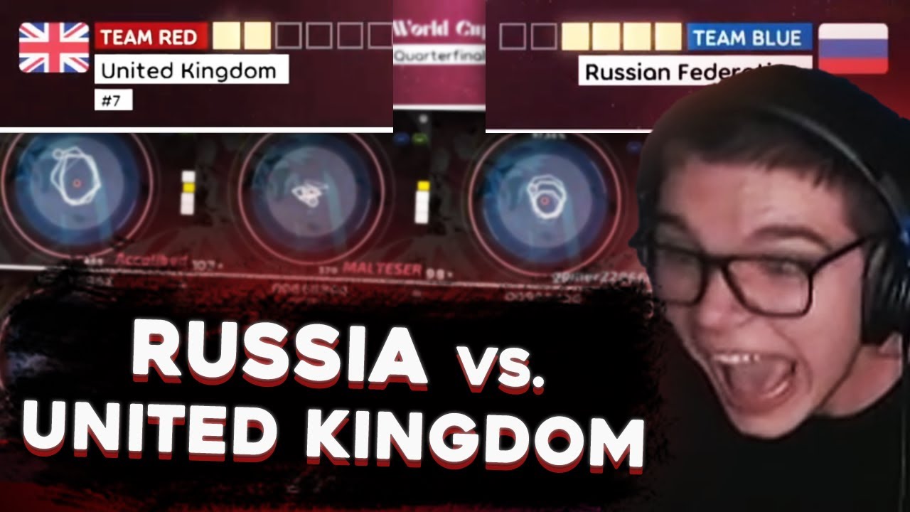 ЧИКОНИ смотрит РОССИЯ vs. ВЕЛИКОБРИТАНИЯ [osu! world cup 2025]