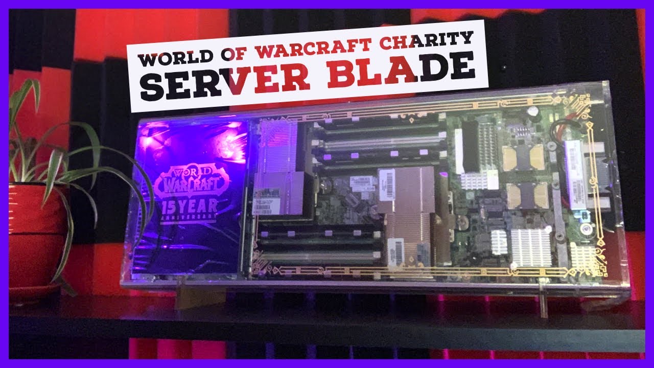 World of Warcraft 15th anniversary charity server blade