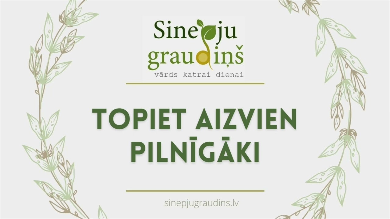 Sinepju Graudiņš ⧸⧸ Topiet Aizvien Pilnīgāki #140 