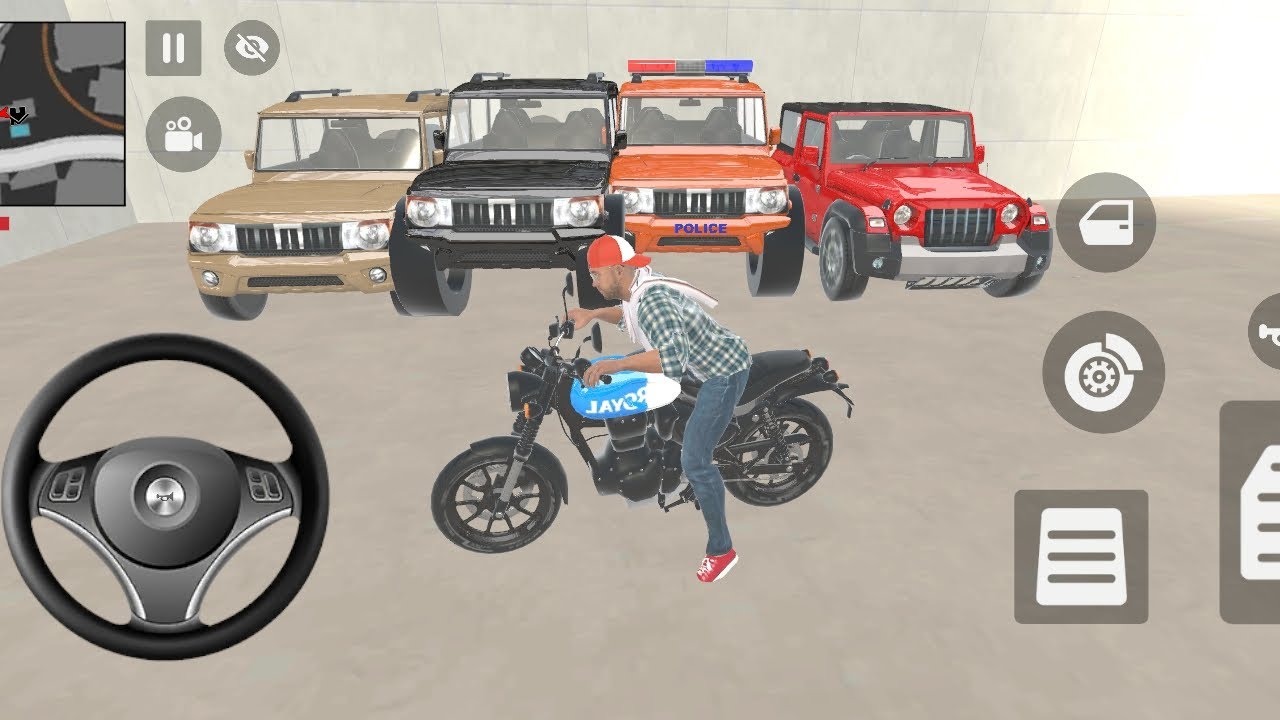💥Modified Police Car 🚨 Gangster 💥Life in Indian Streets | 🔥Open WorldGame game for android #video 