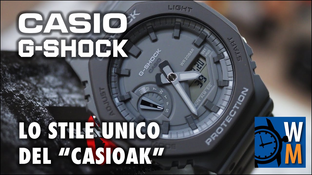 Casio G Shock GA-2110ET-8AER, la recensione del 