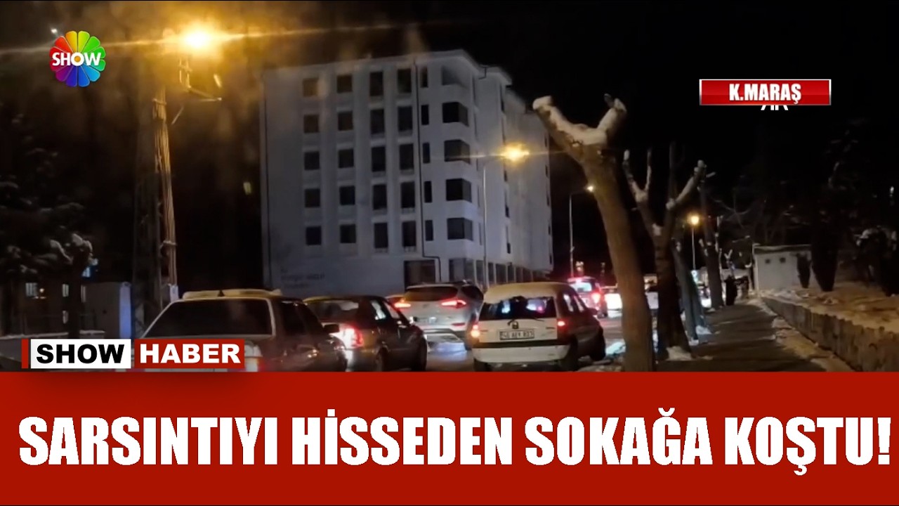 Kahramanmaraş'ta 4,7'lik deprem!