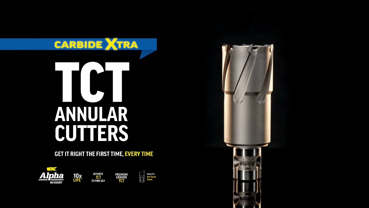 Alpha Tools Australia | TCT Annular Cutter | 25sec Ad
