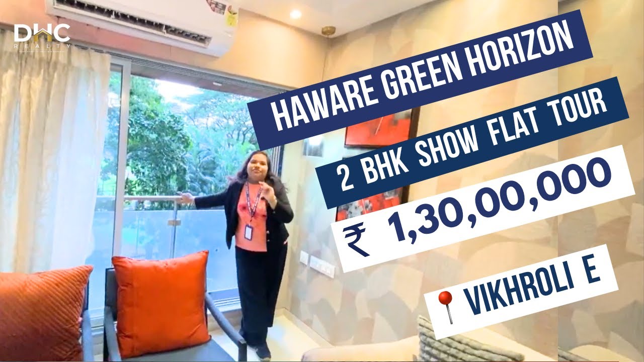 Haware Green Horizon Vikhroli Intelligentia | 2BHK flat Tour | Flats in Vikhroli | #newhomes #india