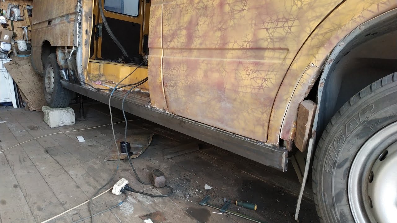 MB Sprinter. Сварка. Профиль ему в пороги! 1#