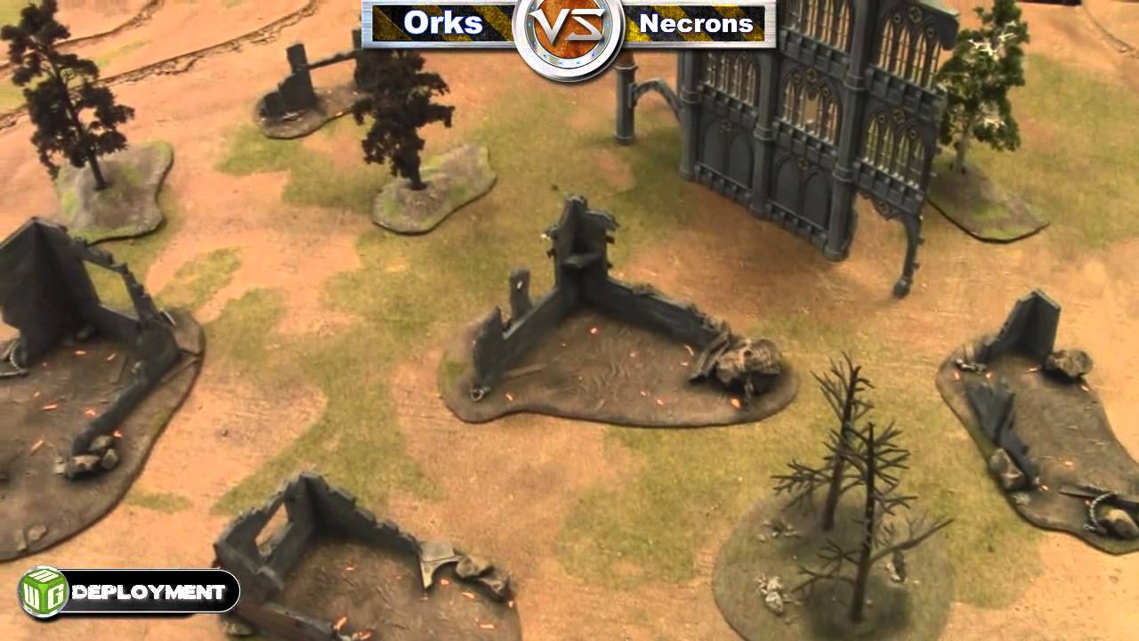 Orks vs Necrons Warhammer 40k Battle Report - Jay Knight Batrep Ep 8 part 1/2