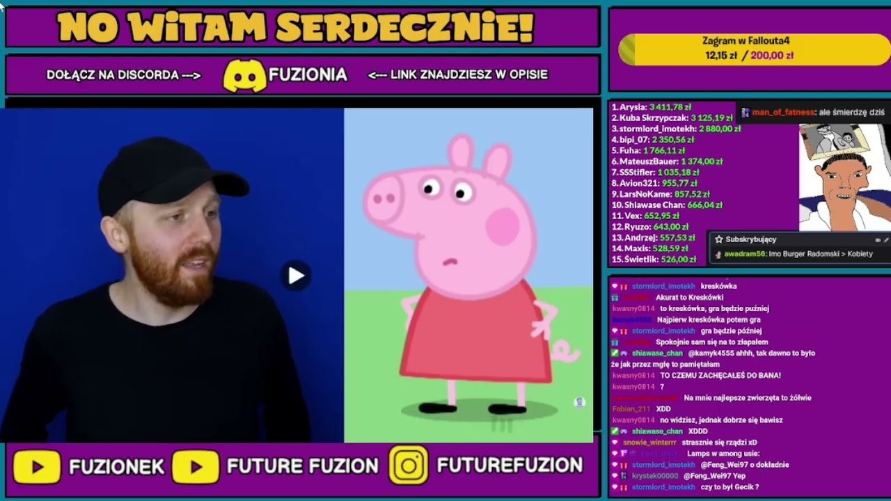 Fuzionek ogląda Miedzińskiego (Bluey i jej gra wideo za 185 złote...)