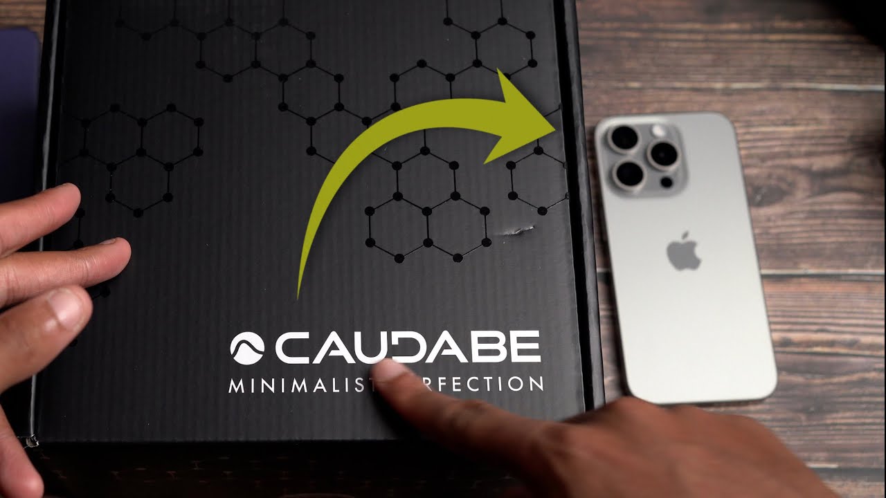 iPhone 15 Pro Caudabe Cases and Accessories!