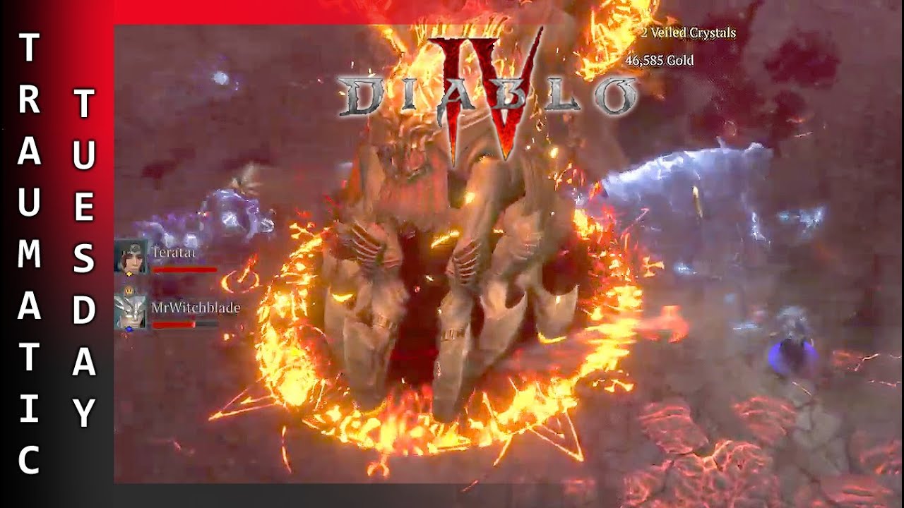 Diablo 4 - Traumatic Tuesday - 27th Jan 2026 - Group Play