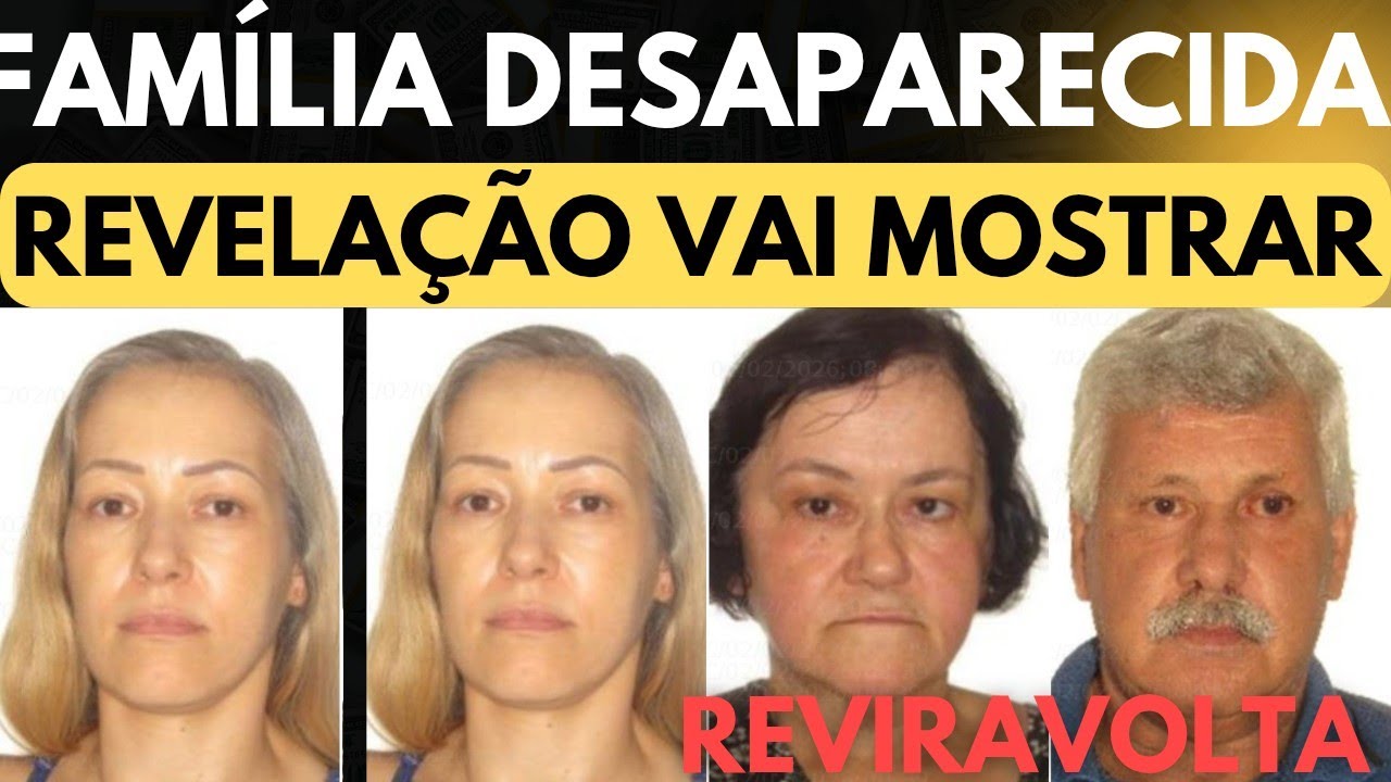 🚨 URGENTE FAMILIA DESAPARECIDA EM CACHOEIRINHA TEM DESFECHO MUITO PROX