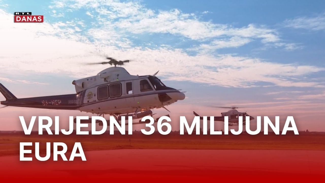 Hrvatska dobila najmodernije helikoptere u Europi: Evo tko će ih koristiti
