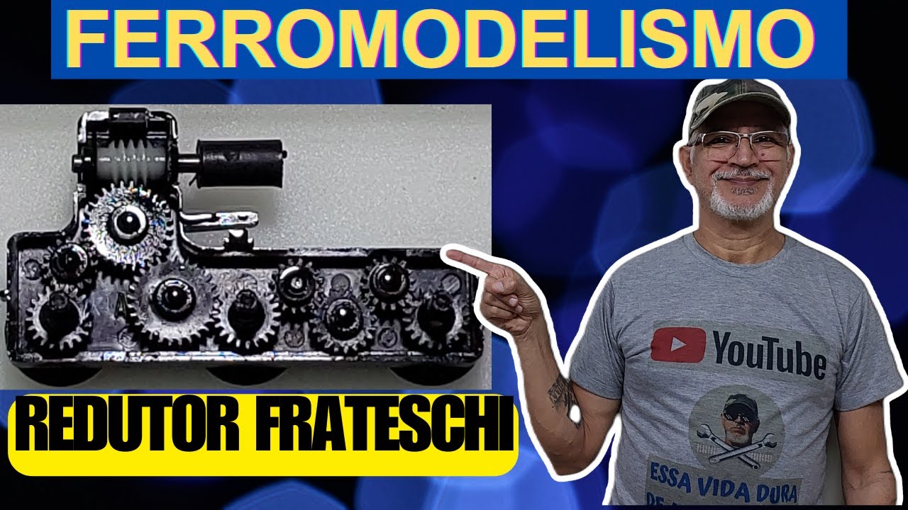 #ferromodelismo [tutorial] Desmontagem total dos Redutores das Locomotivas Frateschi
