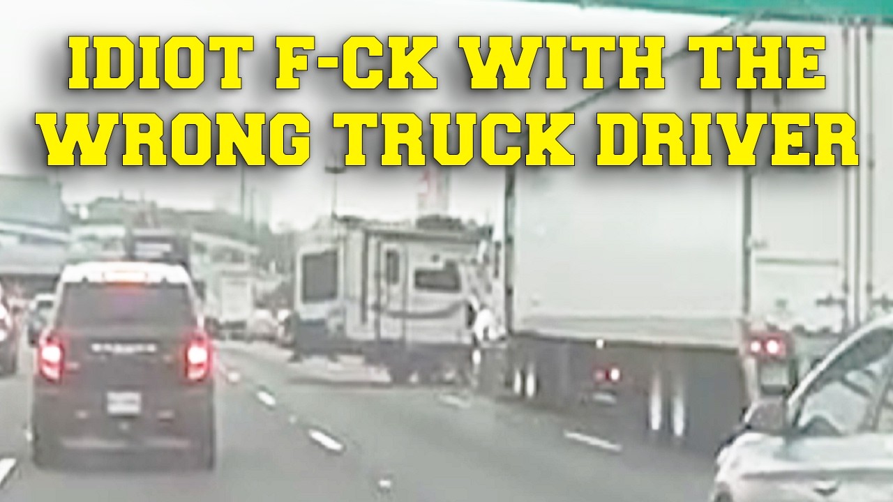 Drivers Lesson USA & Canada - Bad drivers, Driving fails, Road Rage, Brake Check 2025 #340