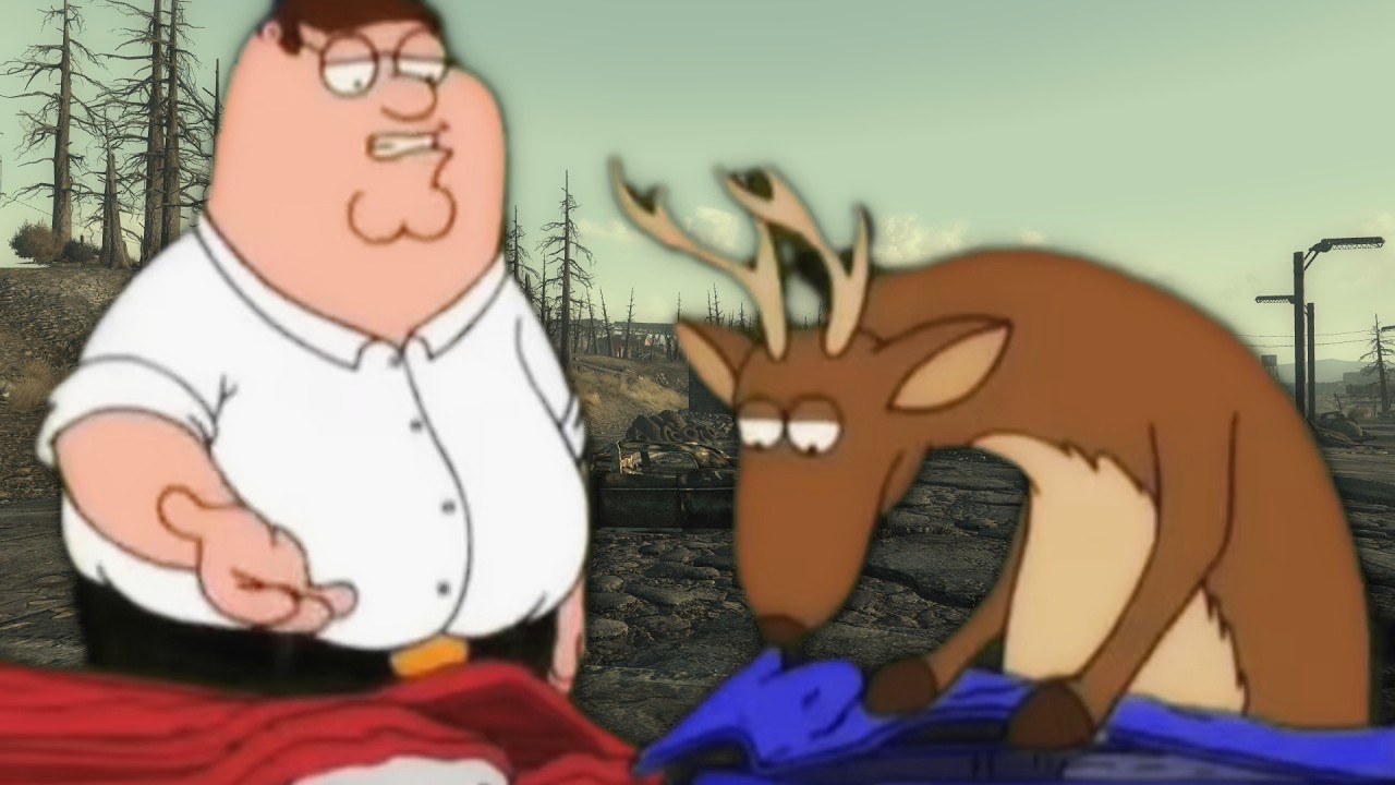 Когда создаешь персонажа с 1 Харизмой и 1 Красноречием в Fallout 3