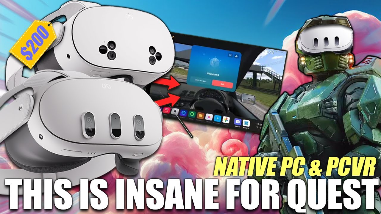 Quest играет на ПК и PCVR! Гиперреалистичный игровой процесс! Обновление улучшает PCVR! Бесплатны...