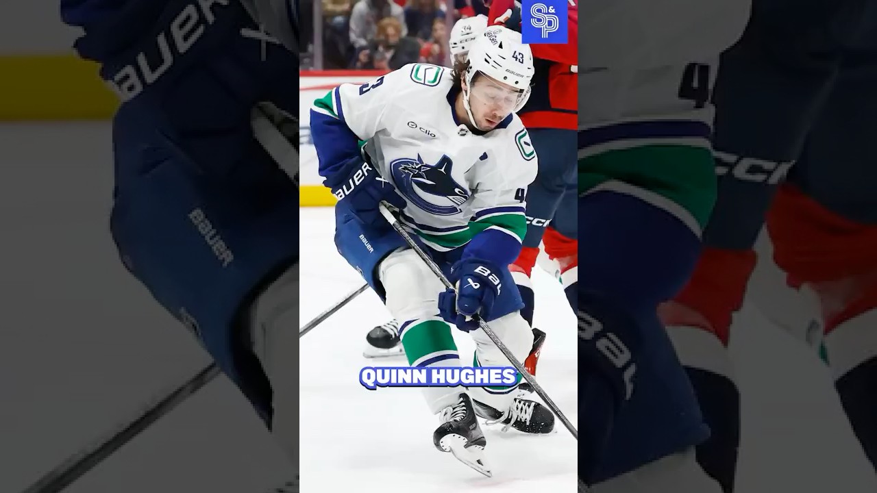 Quinn Hughes hasn't been 'from another planet' yet this season