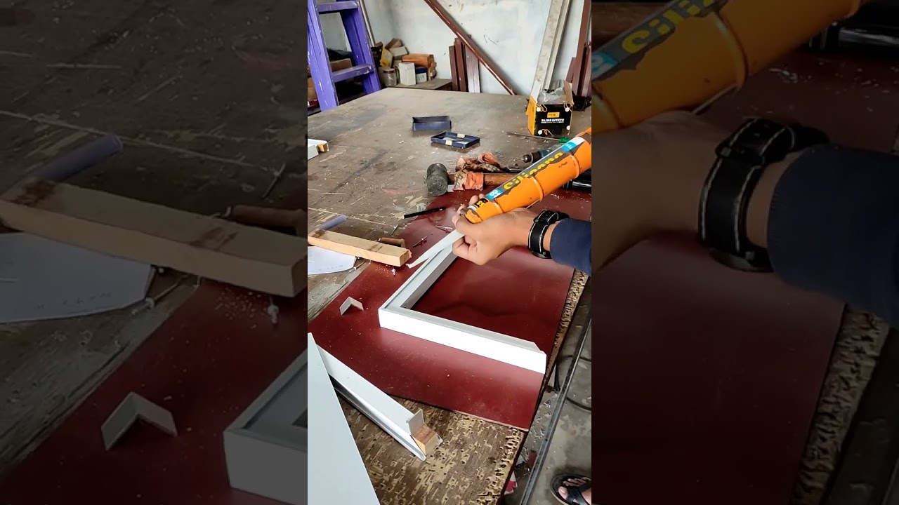 aluminium PVC sheet open showcase