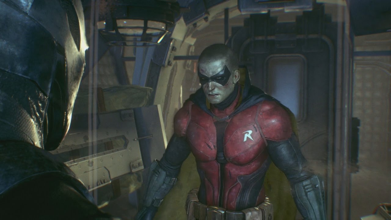 Batman Arkham Knight Batman Tells Robin About Barbara