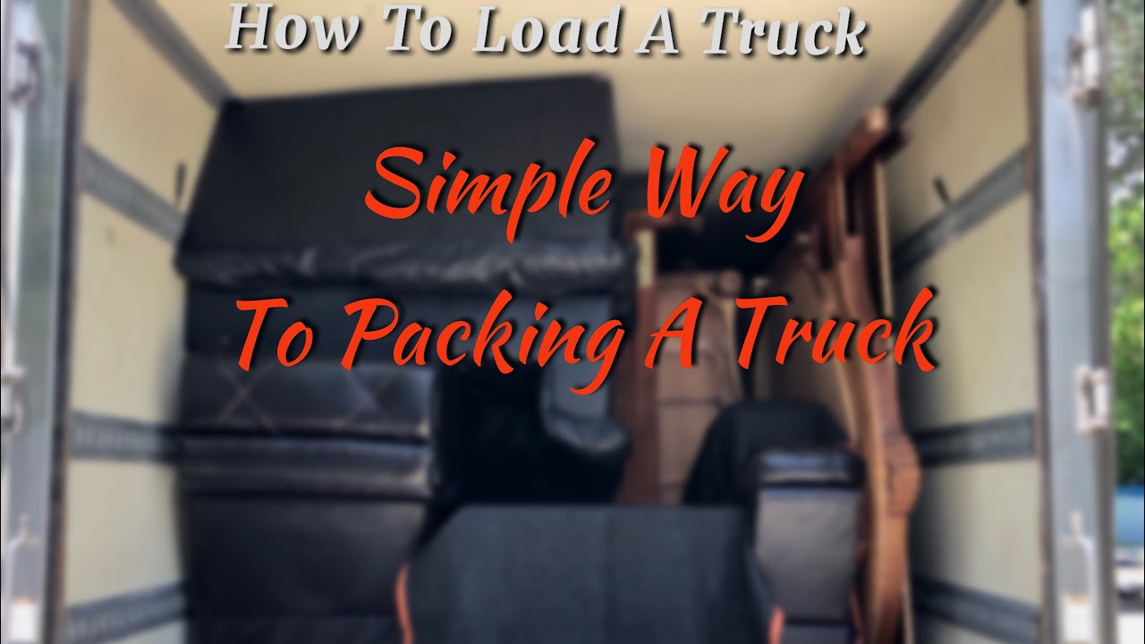 How to Efficiently Load a  1Bedroom Apt Moving Truck #Uhaul #Packing #ProfessonalMover
