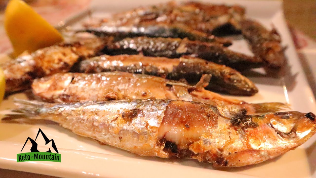 Spanish Grilled Sardines 💃🏻😋💃🏻 Spanische gegrillte Sardinen