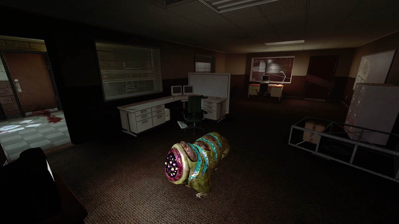 Black Mesa Ambience - Office Complex - White Noise - ASMR