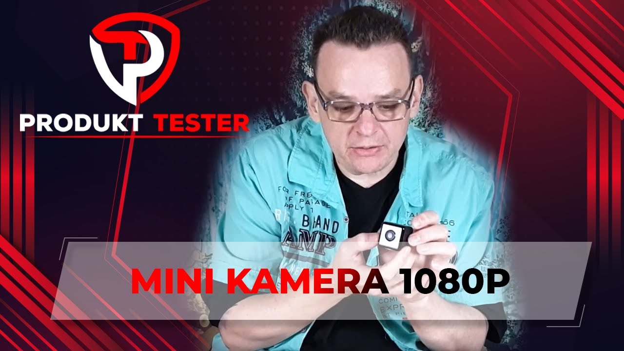 Produkttester Test Review Deutsch Mini Kamera 1080P Nachtsicht Magnethalterung