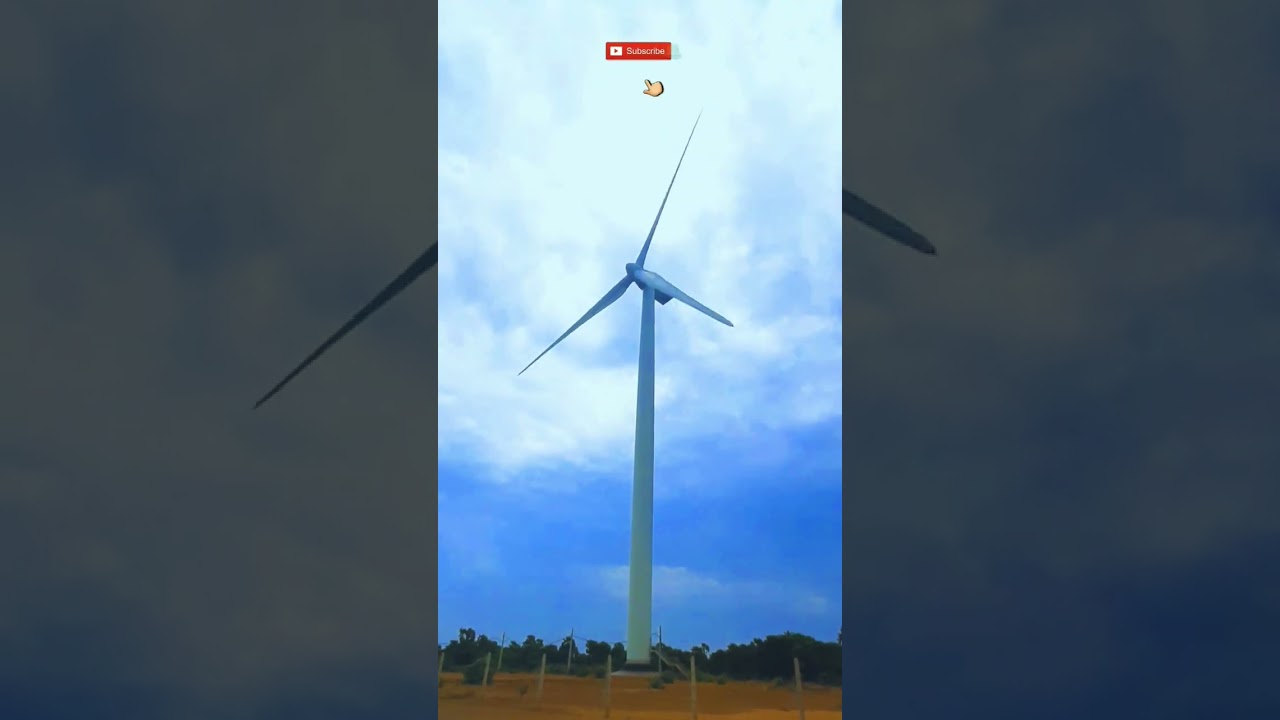 Wind Power Plant #jaffna #shorts feed in Sri Lanka