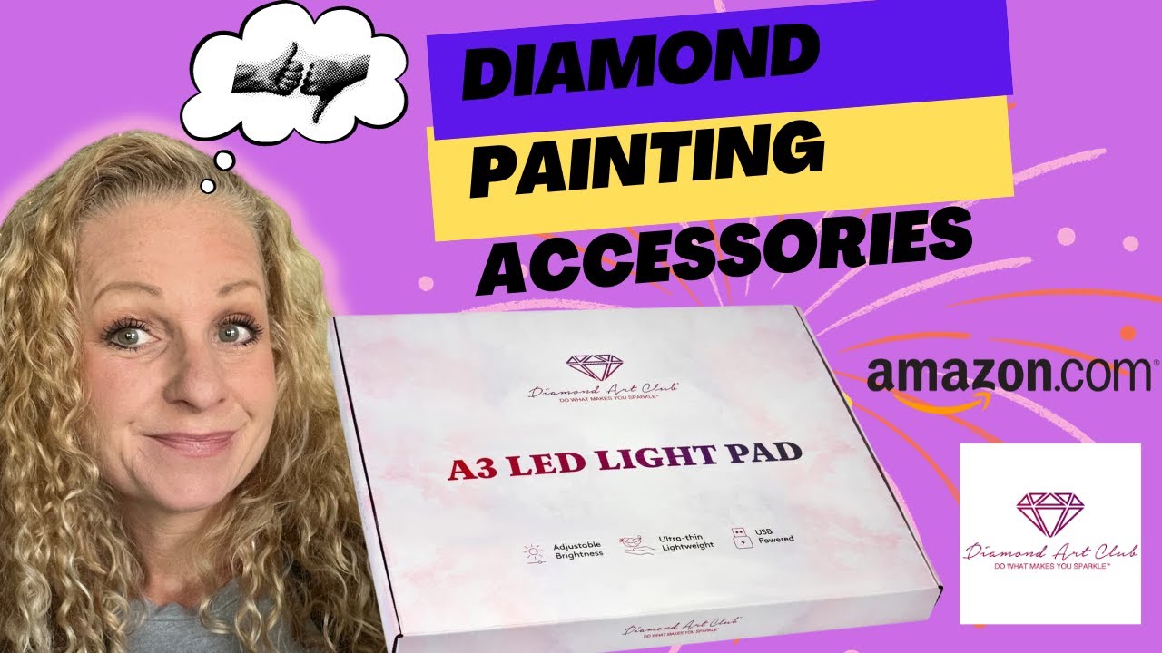 Light Pad from Diamond Art Club/Amazon || Same Quality As Paintings?!?!