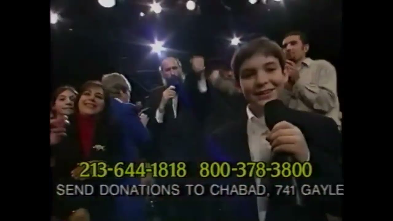 MBD, Yeedle & R' Shlomo Cunin: Tomid Bsimcha, Moshiach Moshiach - Telethon '96