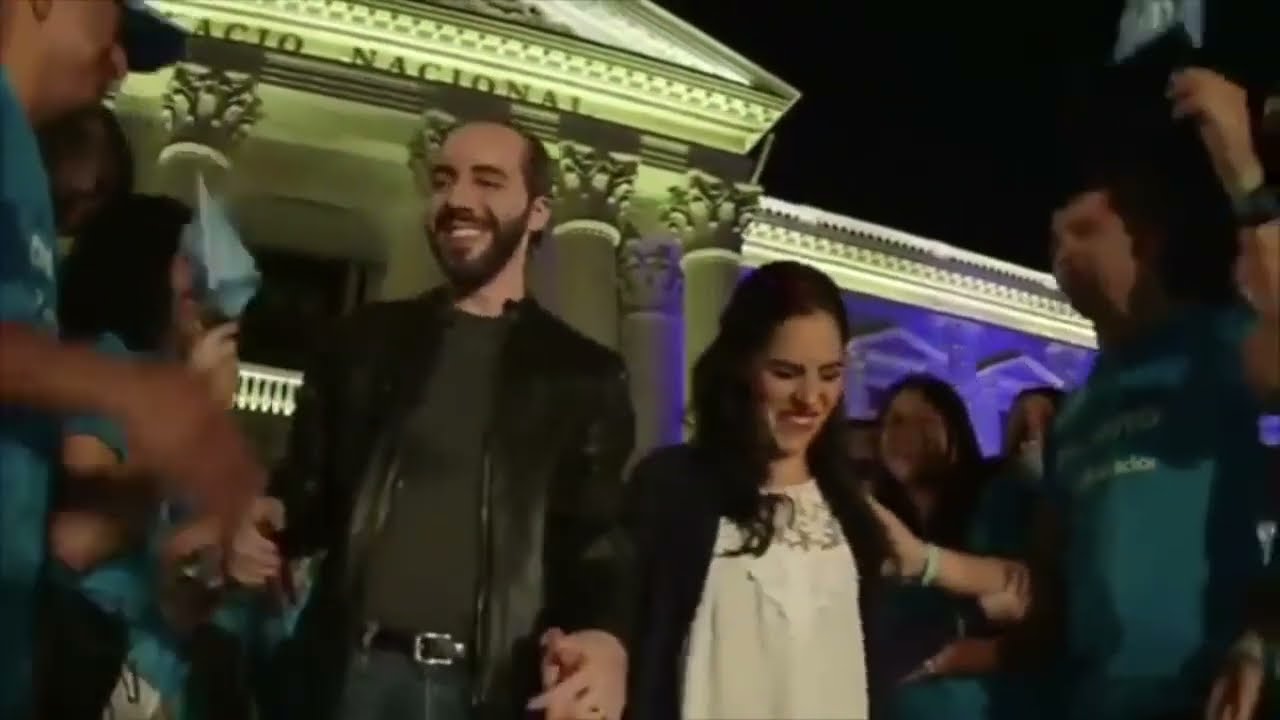 Nayib Bukele. Victoria.