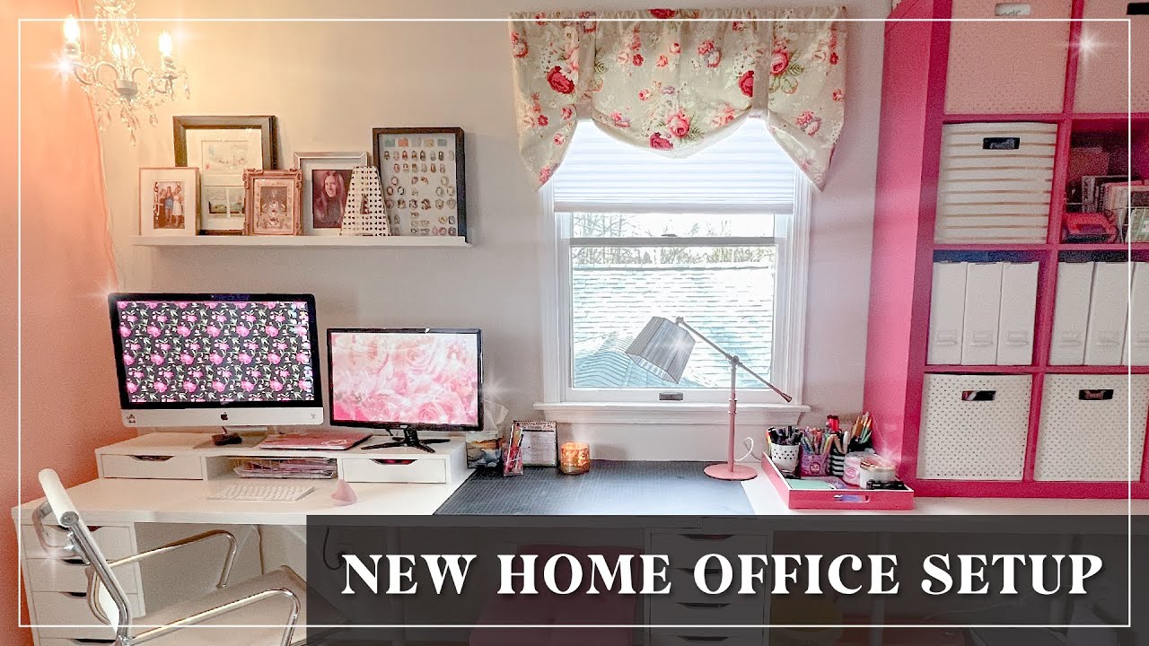 Craft Room Clean with Me | New Home Office Setup | Craft Room Organization 2023