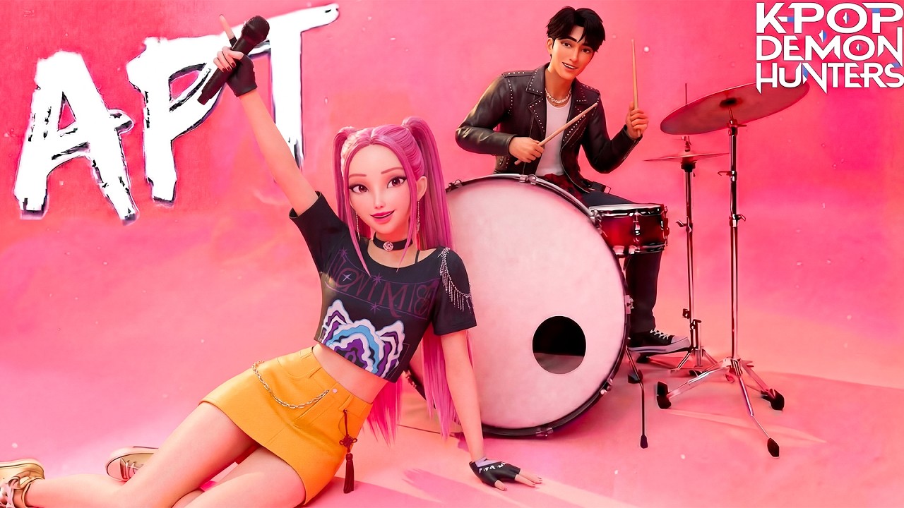 APT | Mira & Jinu Cover - Huntr/x feat. Saja Boys | Kpop Demon Hunters (Official Music Video)