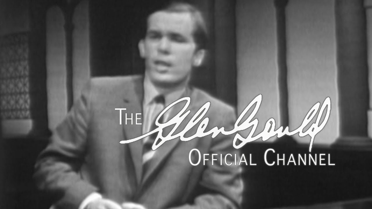 Glenn Gould - Bach, Fugue in E-flat major & Cantata 