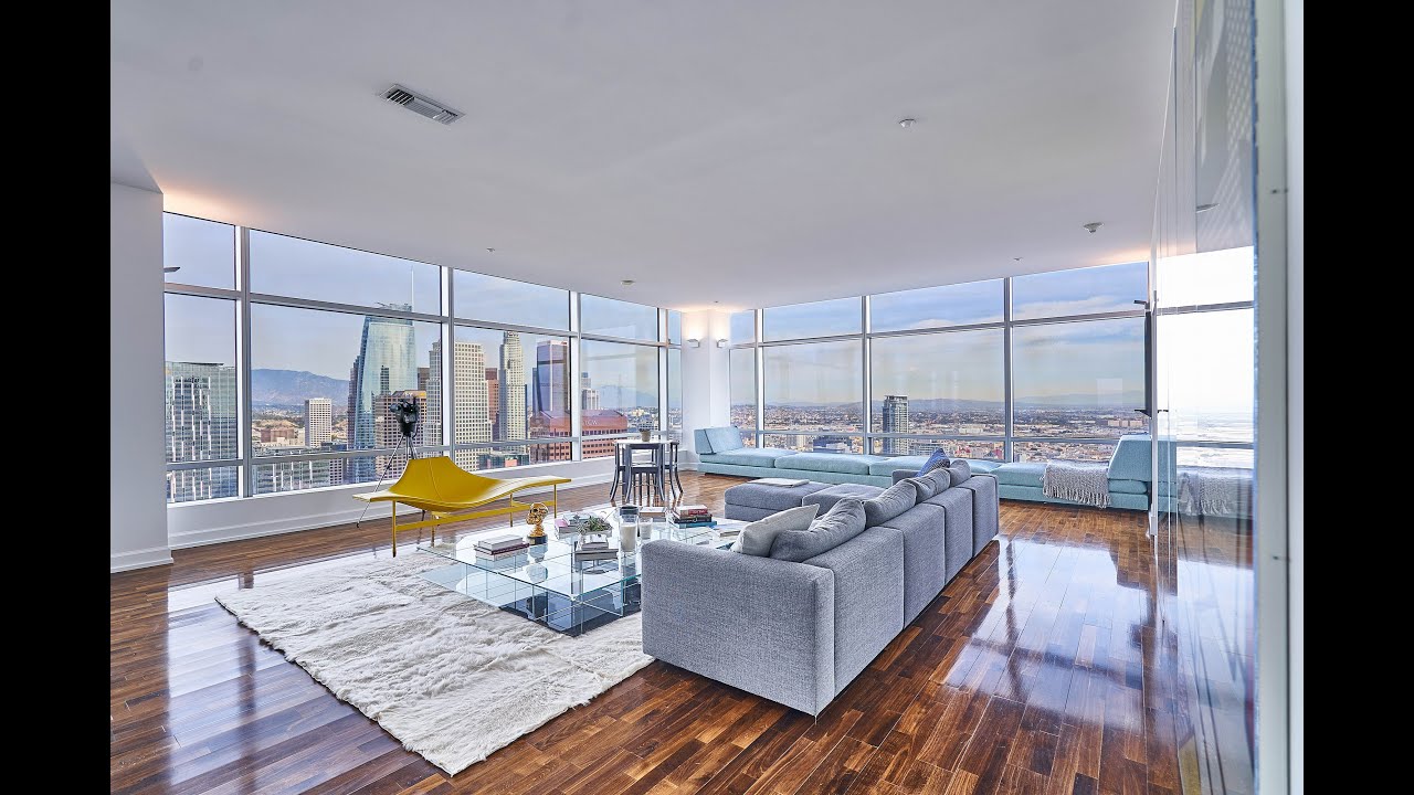 Penthouse High Rise Condo For Sale in Los Angeles, Residence #47G, Ritz Carlton Condos For Sale