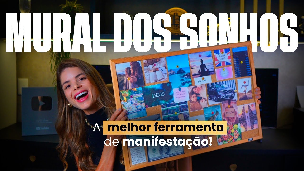 COMO FAZER O MURAL DOS SONHOS OU VISION BOARD EM 2025 - PASSO A PASSO