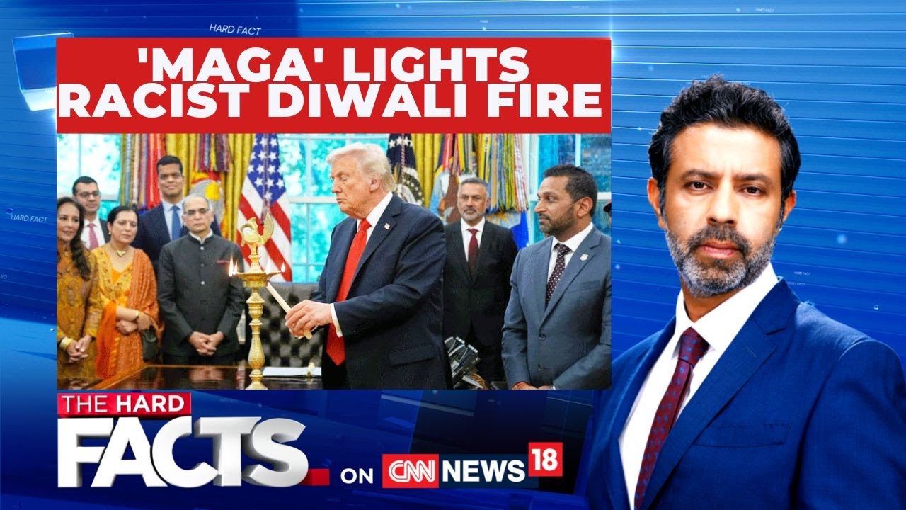 Congress vs Sarfaraz Controversy & Trump&rsquo;s Diwali Remarks | MAGA Controversy | #thehardfacts Live