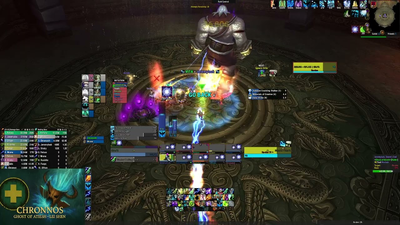 Throne of Thunder Ra-Den 10 Heroic | Resto Shaman