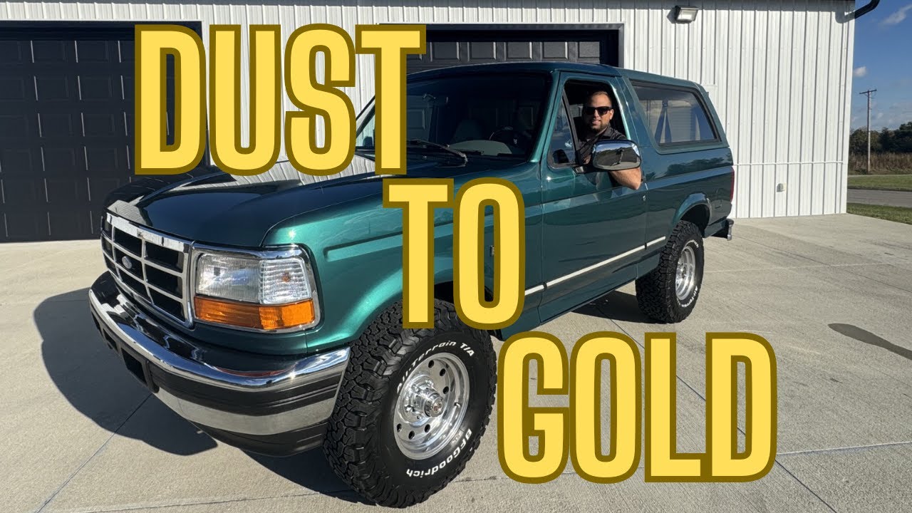 Transforming a Filthy 1996 Ford Bronco Into a Showroom Truck