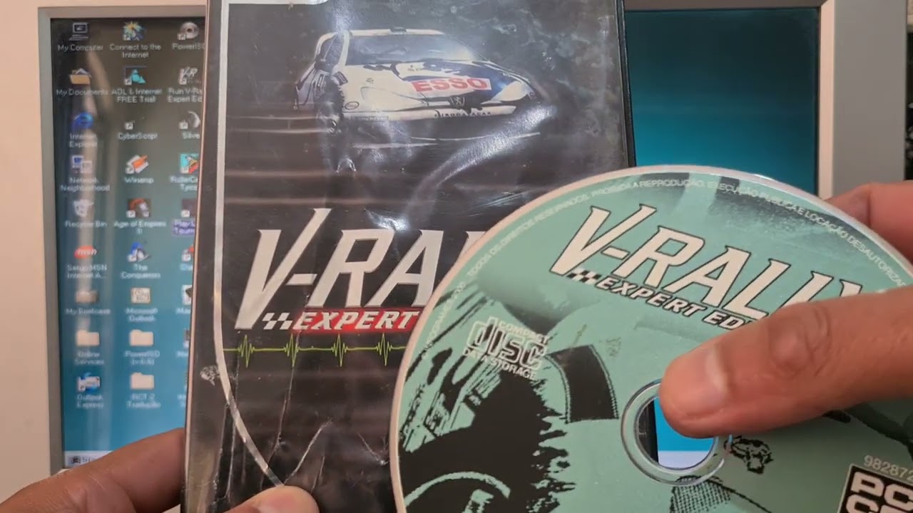 Jogando no pc antigo jogos de &eacute;poca para o Windows 98 #retropcgames