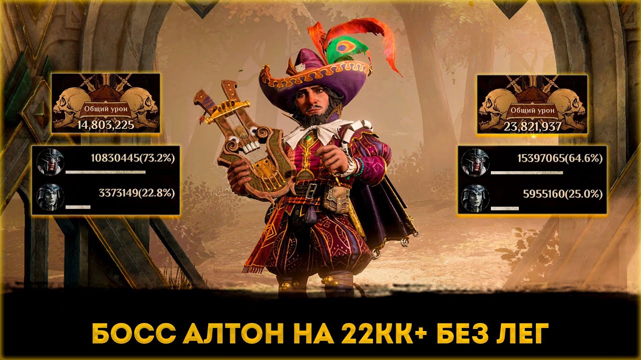 Алтон (Континентальный Босс) На 22кк Без Лег! | Dragonheir: Silent Gods | Элви