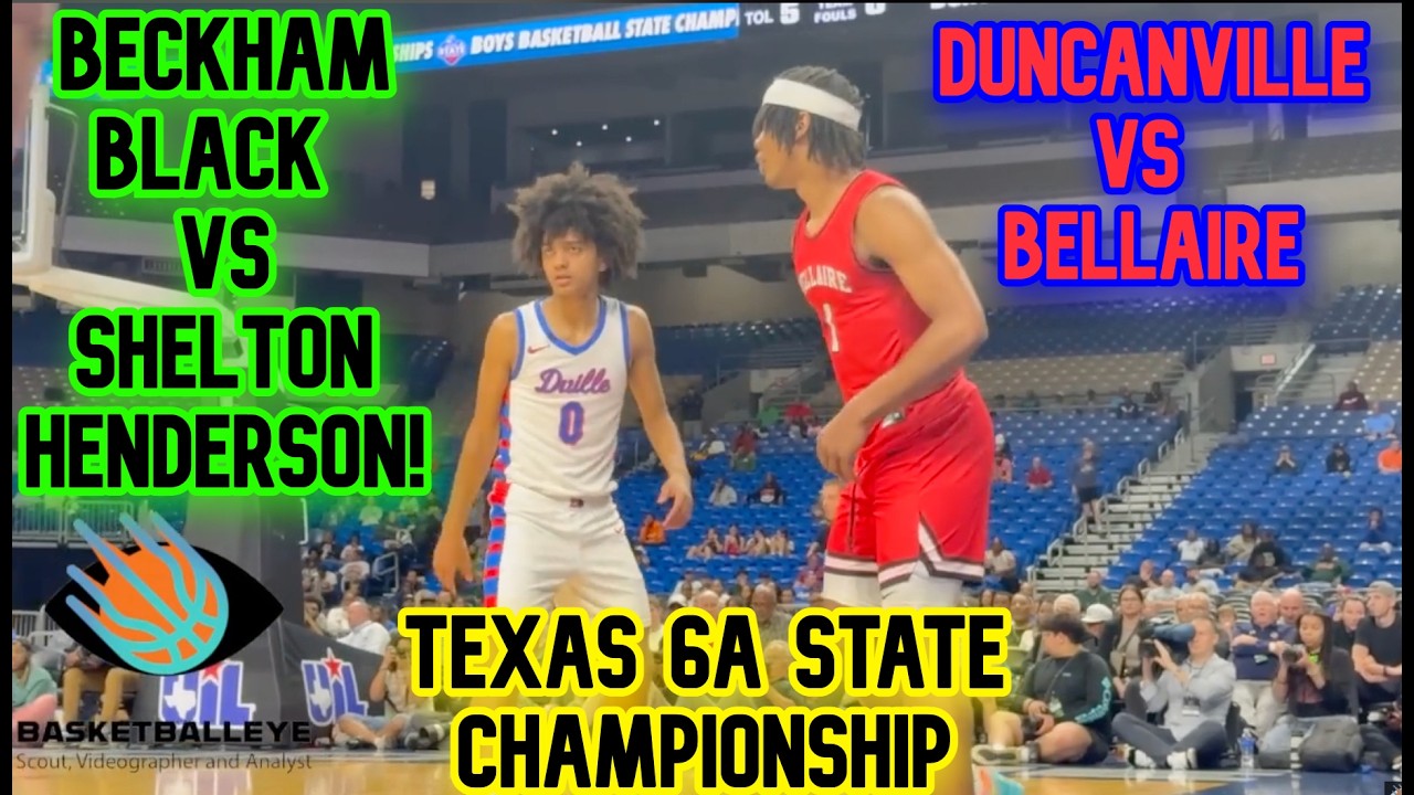 Duncanville vs Bellaire - Kayden Edwards vs Shelton Henderson in Physical Texas 6A Championship