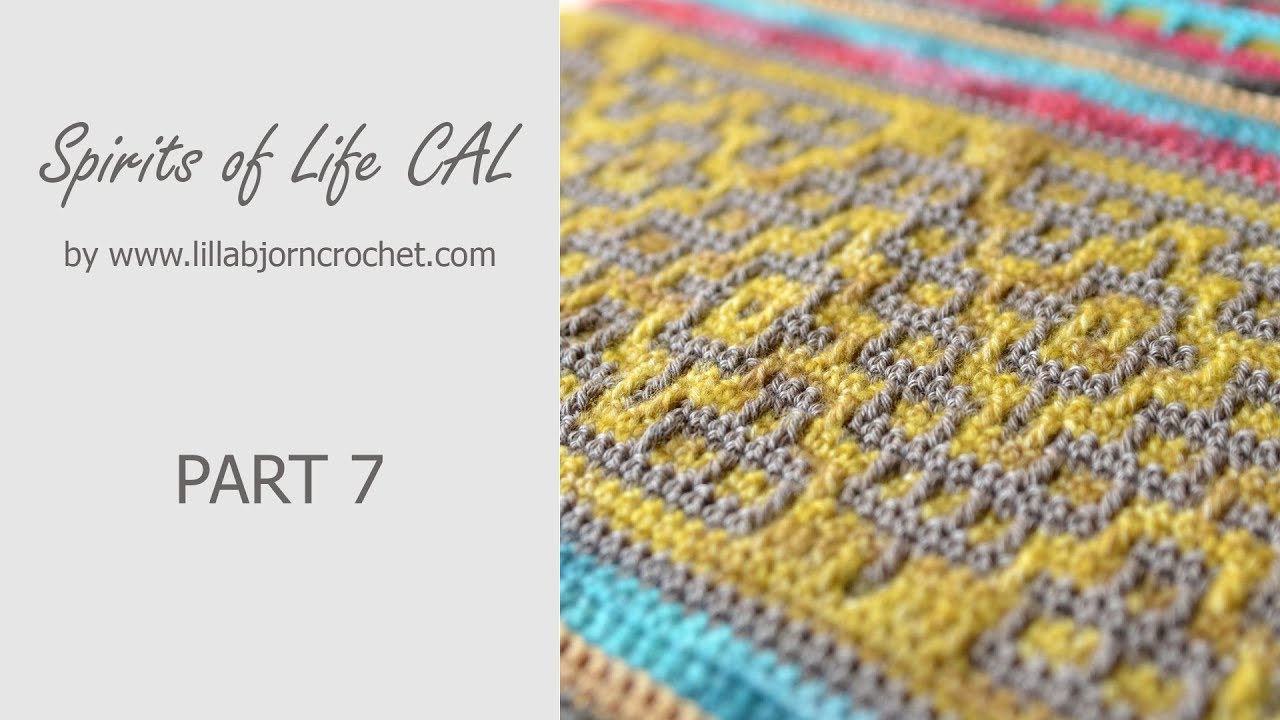 Spirits of Life CAL: Part 7. Mosaic crochet Pyramids